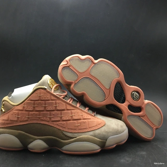 Rep TBkick Sepia Air Jordan Blush x CLOT Canteen-Terra Low AT3102-200 Stone 13 0713